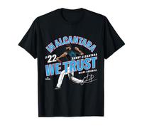 In Alcantara We Trust Sandy Alcantara Miami Baseball MLBPA Maglietta