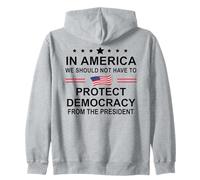 in America We Should Not Have to Protect Democracy President Felpa con Cappuccio