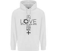 In Amore Con La Croce Christian Christ Felpa Per Bambini