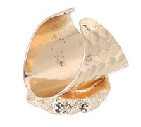-In anello di cristallo placcato uomo Bracciale in costume anelli di agitazione anelli personalizzati arte dell'anello personalizzato Real di tormalina regolabile per unghie per unghie regolabili
