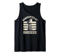 in bancarotta da Birdseed, Amante della Natura e Birdwatching Divertente Canotta