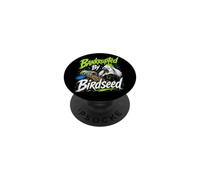 In bancarotta da Birdseed, divertente amante della mangiatoia per uccelli PopSockets PopGrip Adesivo