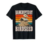 in bancarotta da Birdseed Funny Bird Watching Lover Maglietta