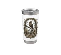 In bancarotta da Birdseed Raven Bird Feeder Lover Bicchiere termico in acciaio inox doppia parete