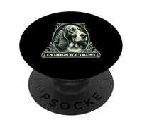 In Basset Hound ci fidiamo di Funny Vintage Basset Dog PopSockets PopGrip Adesivo