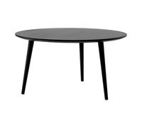 In Between SK15 Tavolino Rovere Laccato Nero Ø90 cm