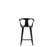 In Between SK7 Sgabello da Bar in Rovere Laccato Nero