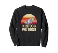 In Bitcoin ci fidiamo della libertà delle criptovalute, del potere del bitcoin Felpa