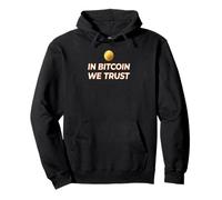 In Bitcoin ci fidiamo della libertà delle criptovalute, del potere del bitcoin Felpa con Cappuccio