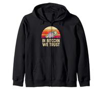 In Bitcoin ci fidiamo della libertà delle criptovalute, del potere del bitcoin Felpa con Cappuccio