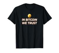 In Bitcoin ci fidiamo della libertà delle criptovalute, del potere del bitcoin Maglietta