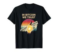 in Bitcoin Ci fidiamo della libertà delle criptovalute, del Potere del Bitcoin Maglietta