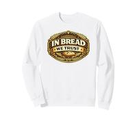 in Bread We Trust Funny Sourdough Bread Baking Pun Baker Felpa