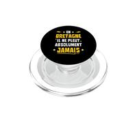 In Bretagna non piove Assolutamente Mai Umorismo Breton PopSockets PopGrip per MagSafe
