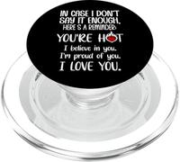 In Case I Don't Say It Enough Couples Romantic Husband Wife PopSockets PopGrip per MagSafe
