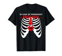 In caso di emergenza Press Here CPR T shirt. Maglietta