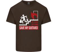 In Caso Di Emergenza Salva Le Mie Chitarre Maglietta Per Bambini