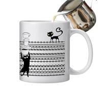in ceramica con messaggio segreto, 350 ml, per latte, caffè, tè, succo di cacao caldo, casa, ufficio, riunioni di famiglia, colleghi, colleghi, donne, uomini, burloni