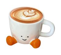 in ceramica elegante - Tableware | White Ceramic Mugs, Modern Design, Perfect For Caffè, Tea, Hot Chocolate, Dishwasher Safe, Everyday Use, Kitchen & Office