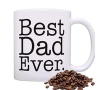 in ceramica per la festa del papà, 350 ml, grande capacità, 8 x 8 x 9,5 cm, resistente alle alte temperature, per vino, tè, succhi di frutta, caffè caldo