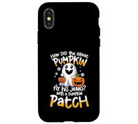 In che modo la grande zucca ha sistemato i suoi jeans Custodia per iPhone X/XS