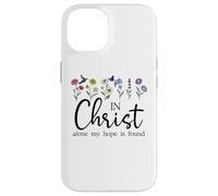 In Christ Alone My Hope is Found John 14:6 Christian Jesus Custodia per iPhone 14