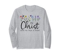 in Christ Alone My Hope is Found John 14:6 Christian Jesus Maglia a Manica