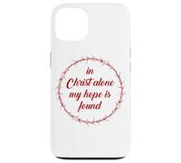 In Christ Alone, My Hope is Found - Passover Easter Thorns Custodia per iPhone 13