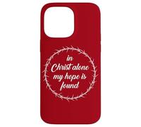 In Christ Alone, My Hope is Found - Passover Easter Thorns Custodia per iPhone 14 Pro Max