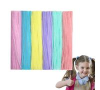 in ciniglia, in ciniglia per l'artigianato - Bastoncini pelosi colorati - Scovolini multicolori per artigianato, forniture artistiche e artigianali, in con barra attorcigliata