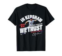 in Clayton Kershaw We Trust Los Angeles Baseball MLBPA Maglietta
