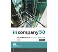 IN COMPANY 3.0 Pre-int Sb Pk [Lingua inglese]