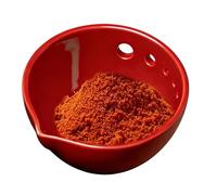 in - con 5 fori di drenaggio piccola, piastra di terracotta tritatutto gratis, per ginger vegetabile timo nudo e basilico, cucina appartamento, gratinature da forno