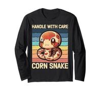 in Corn Snakes We Trust Grass Snake Rettile Maglia a Manica