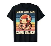 in Corn Snakes We Trust Grass Snake Rettile Maglietta
