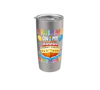 In crociera sulla nave per torte di compleanno per il mio compleanno Bicchiere termico in acciaio inox doppia parete