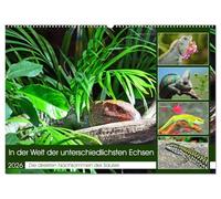 In der Welt der unterschiedlichsten Echsen (Wandkalender 2026 DIN A2 quer), CALVENDO Monatskalender: Die direkten Nachkommen der Saurier