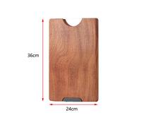 in di ebano per spessore 25 mm 36x24x2,5 cm con supporto verticale