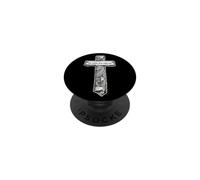 In Dio ci fidiamo del denaro Dollar Bill Cross PopSockets PopGrip Adesivo