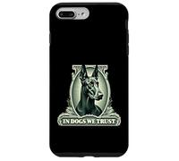 In Doberman Pinscher ci fidiamo di Funny Vintage Doberman Dog Custodia per iPhone 7 Plus/8 Plus