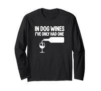 in Dog Wines ne Ho Avuto Solo Uno - Funny Wine Lover Maglia a Manica