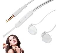 In Ear Earbuds For Sleeping - Lightweight Silicone Sleep Headphones, Soft Wired Earbuds For Sleeping, 3.5mm Noise Reduction Ear Plugs, Sleep Earbuds Wired In-Ear Earbuds For Side Sleepers, Relaxing