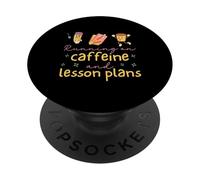 In esecuzione su caffè e piani di lezione PopSockets PopGrip Adesivo