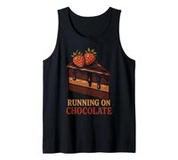 in Esecuzione sul Divertimento degli Amanti della Torta al Cioccolato Canotta