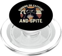 In esecuzione sulla caffeina e nonostante il fanatico del caffè amante dei gatti PopSockets PopGrip per MagSafe