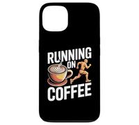 In esecuzione sulle vibrazioni della caffeina del corridore della maratona del caffè Custodia per iPhone 13