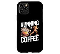 In esecuzione sulle vibrazioni della caffeina del corridore della maratona del caffè Custodia per iPhone 11 Pro