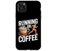 In esecuzione sulle vibrazioni della caffeina del corridore della maratona del caffè Custodia per iPhone 11 Pro Max
