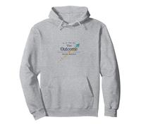 in Esso per Il Risultato: Viaggio ispiratore dell'assistente Sociale Felpa con Cappuccio, Unisex per Adulti, Grigio Melange, L