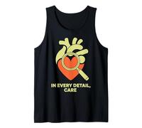 in Every Detail Care - Lente d'Ingrandimento a Forma di Cuore Canotta